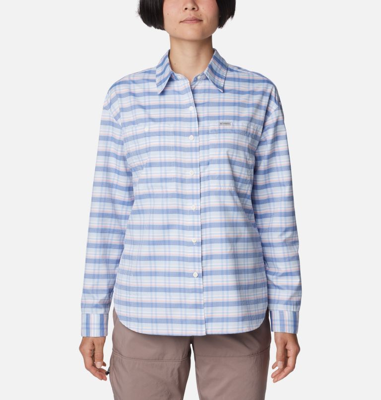 Women's Silver Ridge™ Utility Patterned Long Sleeve Shirt