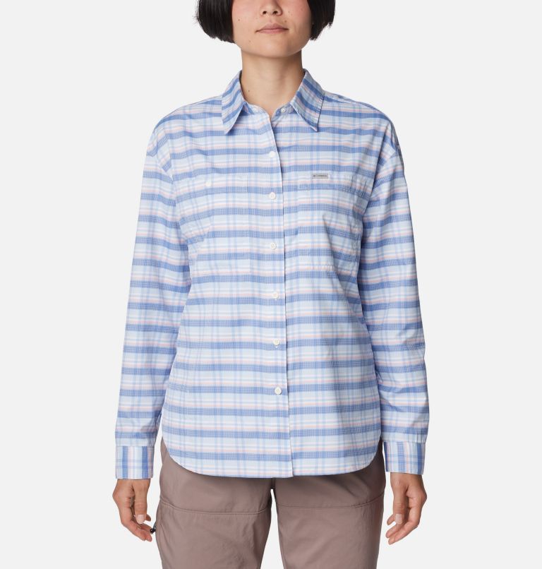 Buy Blue Columbia Hike Ls Shirt for Women Online at Columbia Sportswear