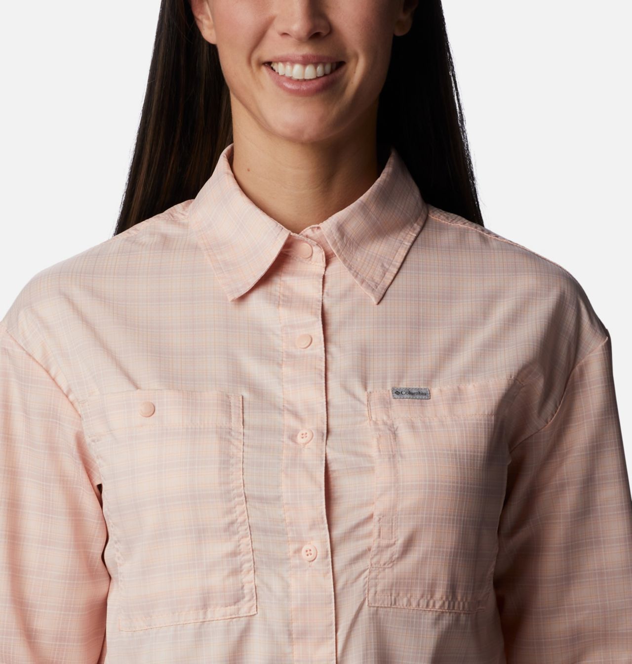 Women's Silver Ridge™ Utility Patterned Long Sleeve Shirt 4