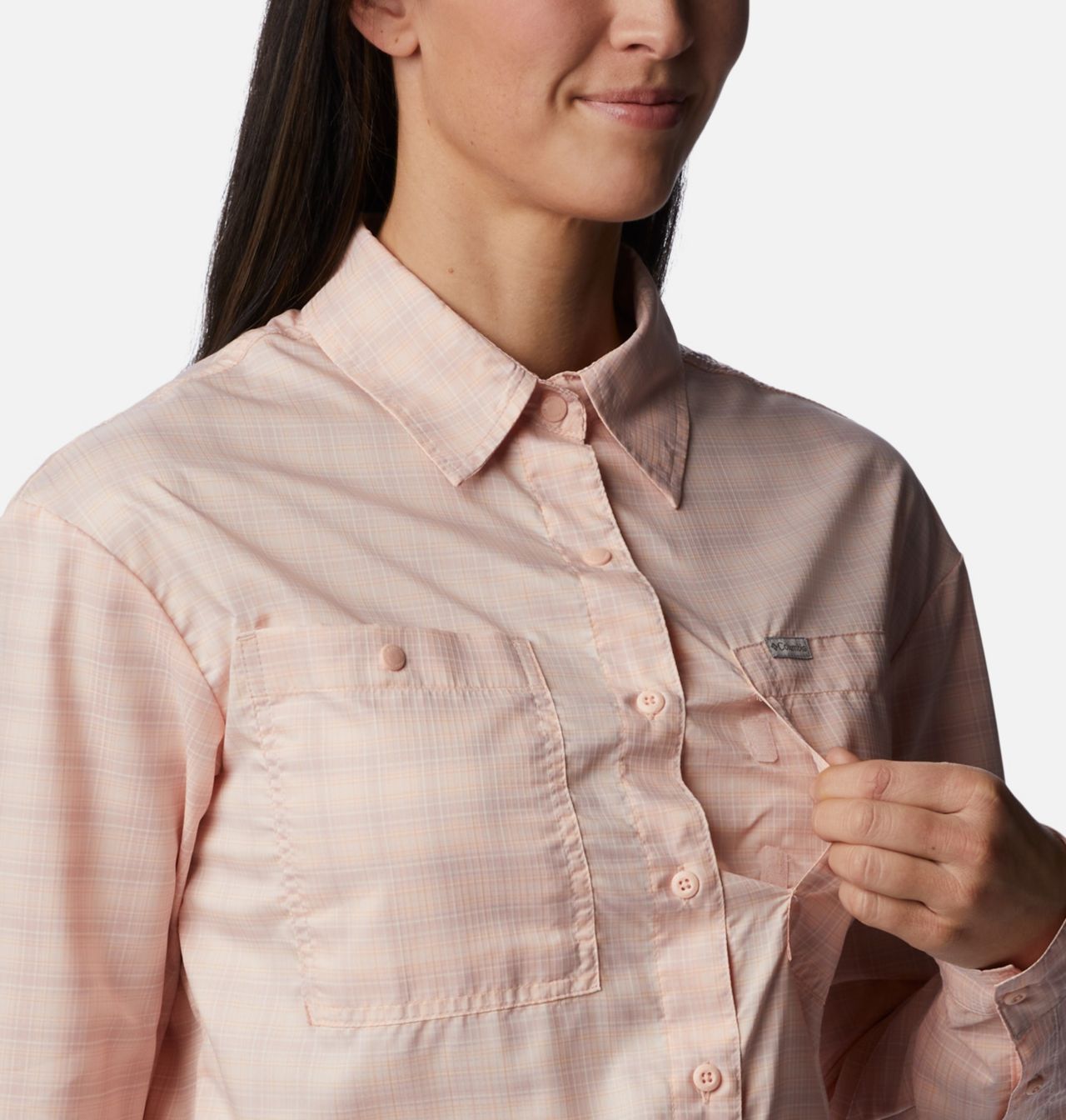 Women's Silver Ridge™ Utility Patterned Long Sleeve Shirt 6