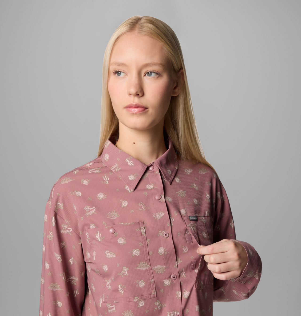 Women's Silver Ridge™ Utility Patterned Long Sleeve Shirt 6