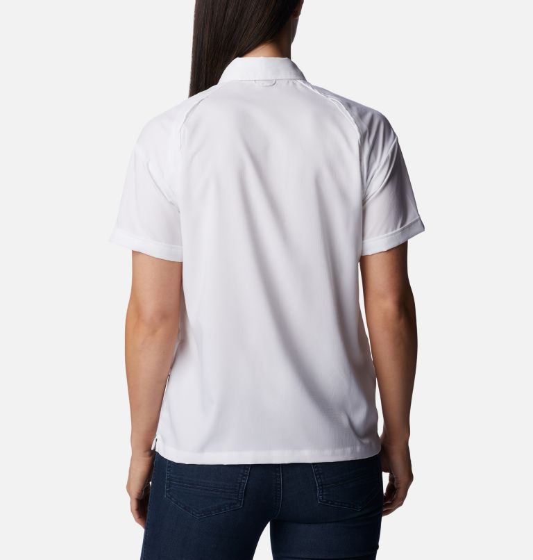 Women's Silver Ridge Utility Short Sleeve Shirt, Color: White, image 2