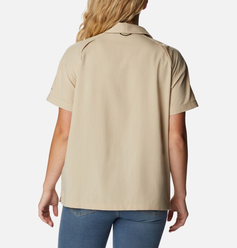 Women's Silver Ridge Utility Short Sleeve Shirt, Color: Ancient Fossil, image 2