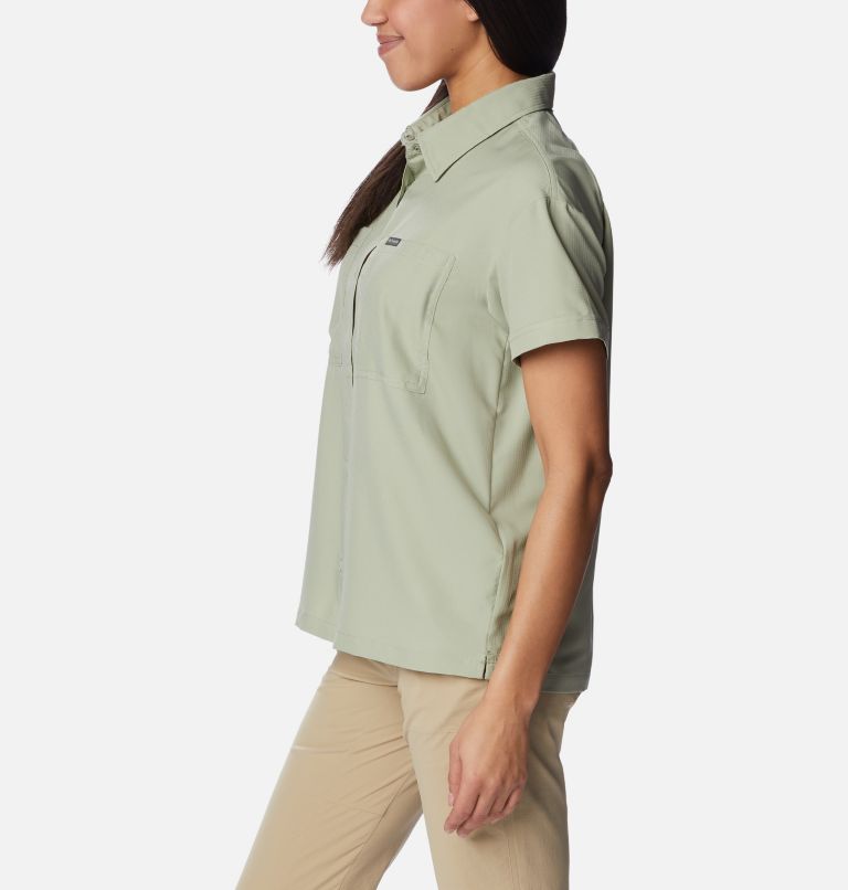 Thumbnail: Women's Silver Ridge Utility Short Sleeve Shirt, Color: Safari, image 3