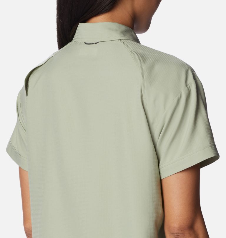 Women's Silver Ridge Utility Short Sleeve Shirt, Color: Safari, image 5