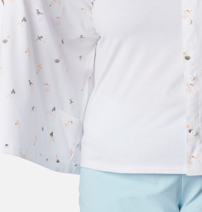 Chemise à manches courtes Silver Ridge Utility Femme - Grandes tailles, Color: White, Baja Blitz, image 5
