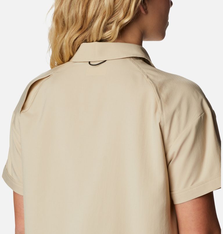 Women's Silver Ridge Utility Short Sleeve Shirt, Color: Ancient Fossil, image 5
