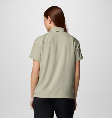 Women's Silver Ridge Utility Short Sleeve Shirt, Color: Safari, image 2