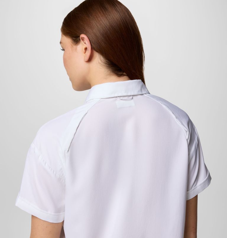 Women's Silver Ridge Utility Short Sleeve Shirt, Color: White, image 5