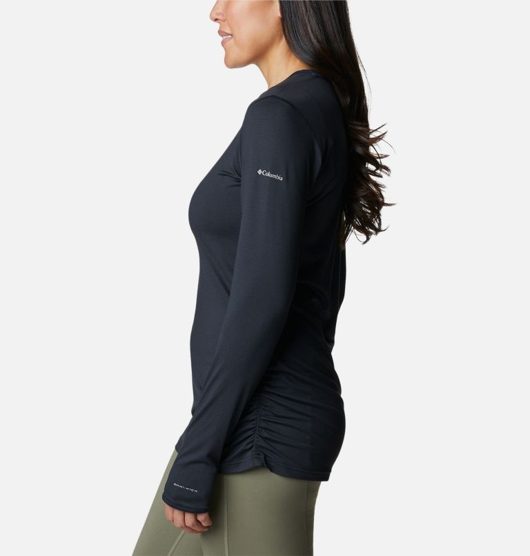 Women's Leslie Falls Long Sleeve Shirt, Color: Black, image 3