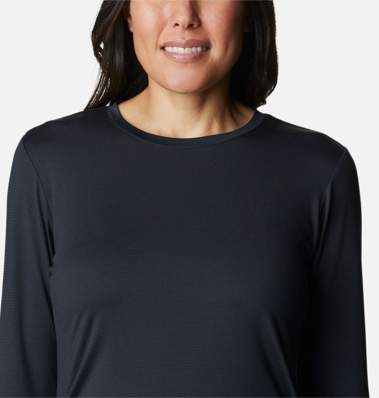 Women's Leslie Falls Long Sleeve Shirt, Color: Black, image 4