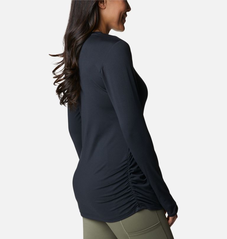 Women's Leslie Falls Long Sleeve Shirt, Color: Black, image 6