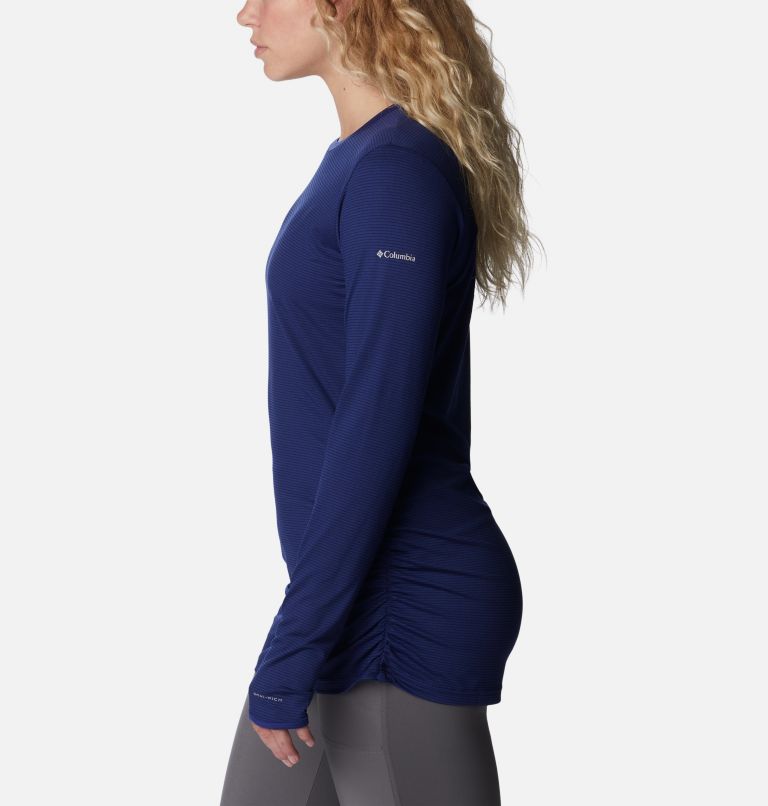 Thumbnail: Women's Leslie Falls Long Sleeve Shirt, Color: Dark Sapphire, image 3