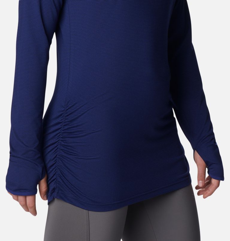 Women's Leslie Falls Long Sleeve Shirt, Color: Dark Sapphire, image 6