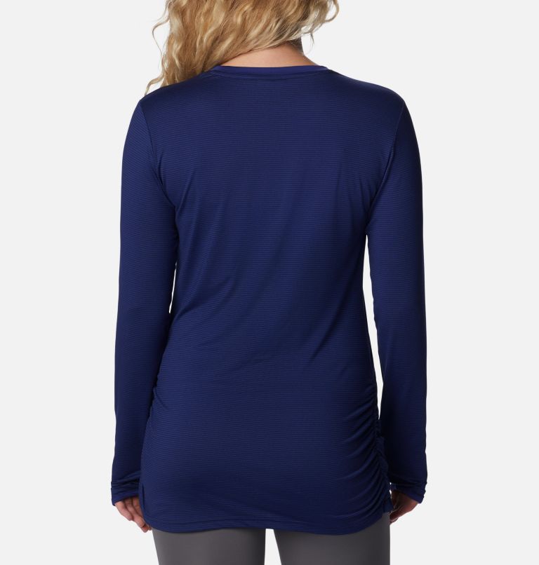 Women's Leslie Falls Long Sleeve Shirt, Color: Dark Sapphire, image 2