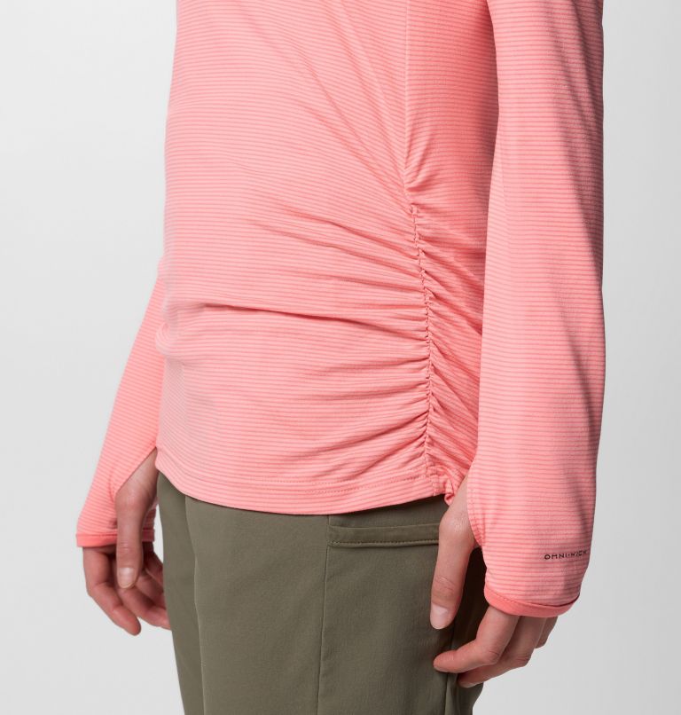 Women's Leslie Falls Long Sleeve Shirt, Color: Alpenglow, image 6