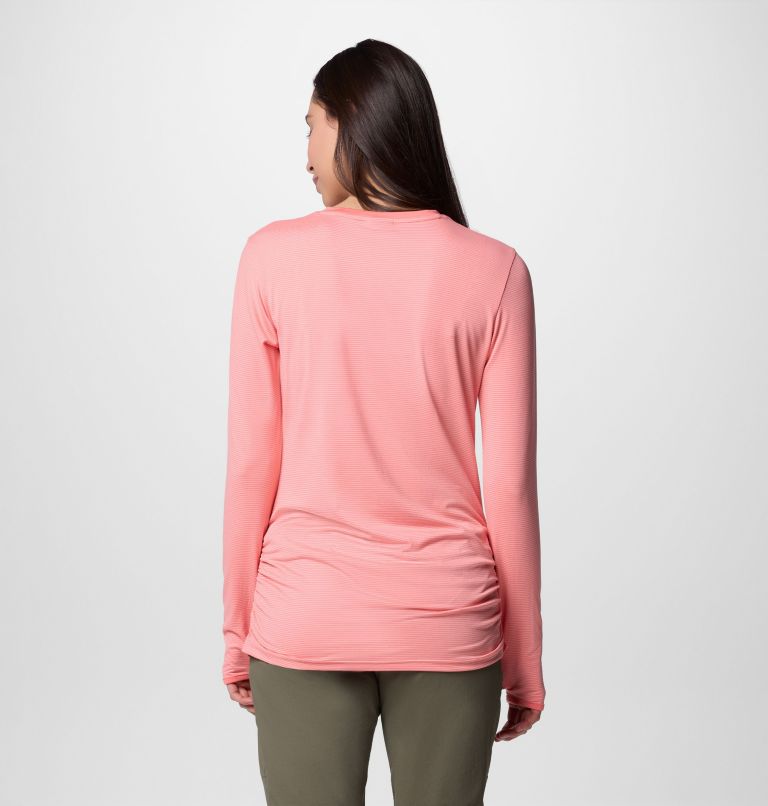 Women's Leslie Falls Long Sleeve Shirt, Color: Alpenglow, image 2