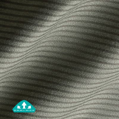Close up shot of the sweat-wicking fabric