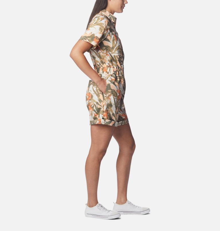 Silver Ridge Utility Romper | 191 | XS, Color: Chalk, Floriculture, image 4