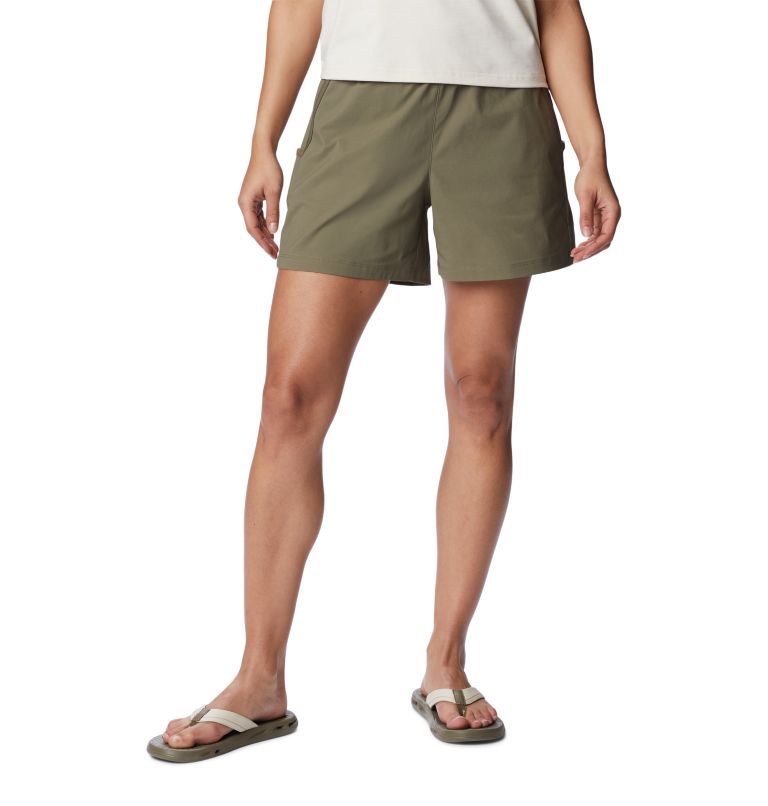 Short Leslie Falls Femme, Color: Stone Green, image 1