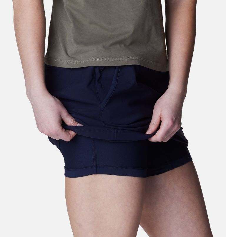 Women's Leslie Falls Skort, Color: Dark Nocturnal, image 6