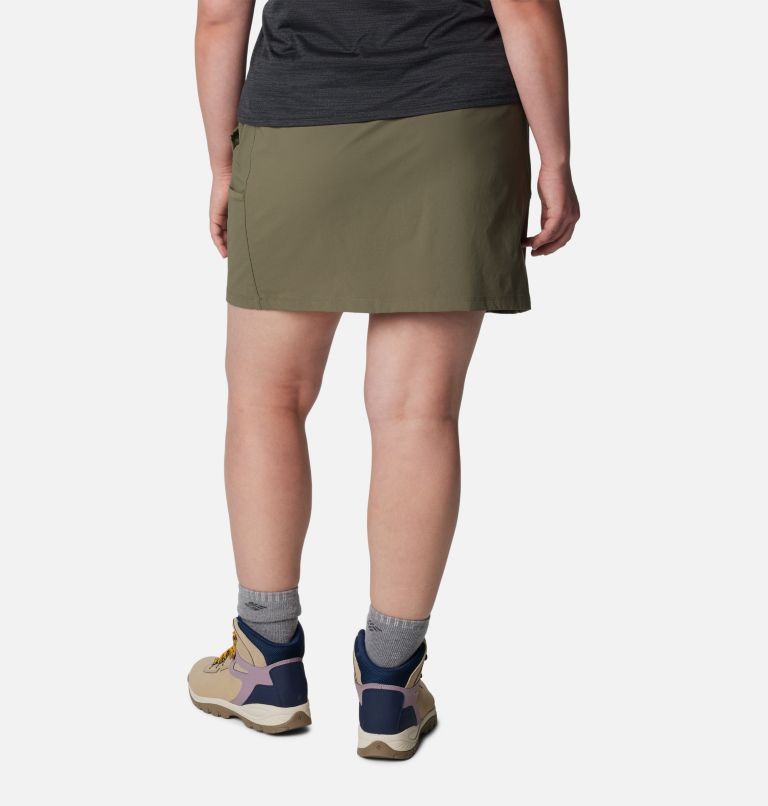 Women's Leslie Falls Skort - Plus Size, Color: Stone Green, image 2