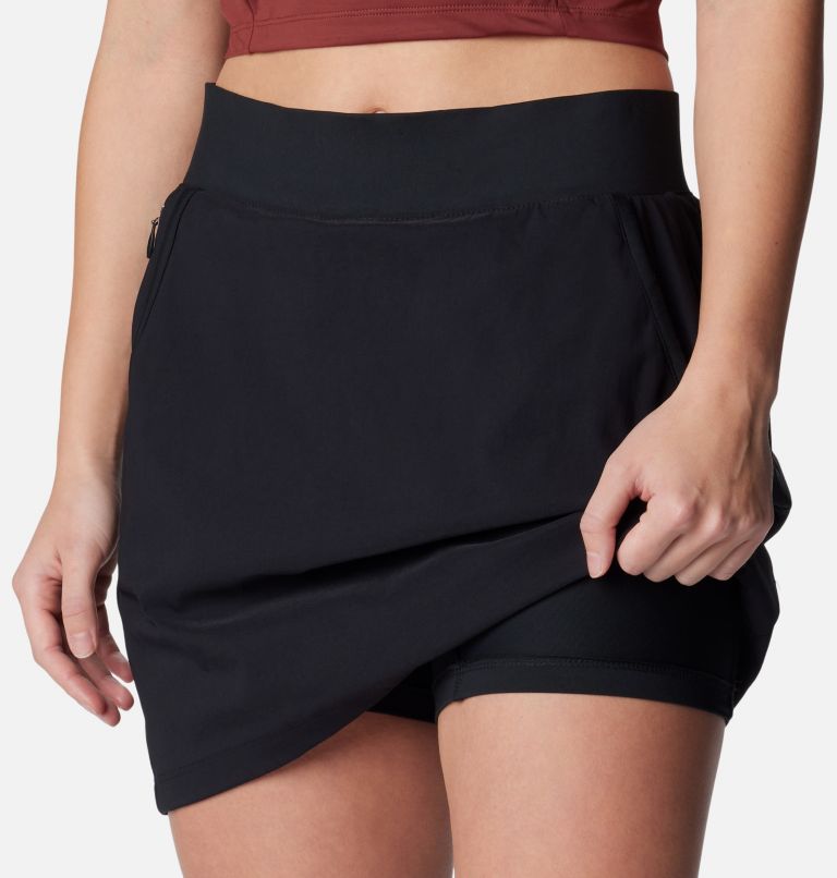 Women's Leslie Falls Skort, Color: Black, image 6