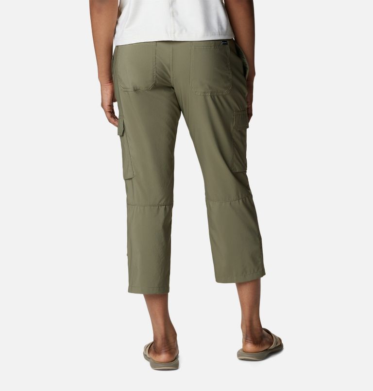 Columbia Women's Silver Ridge Stretch Capri, British Tan, Size 4 :  : Clothing, Shoes & Accessories