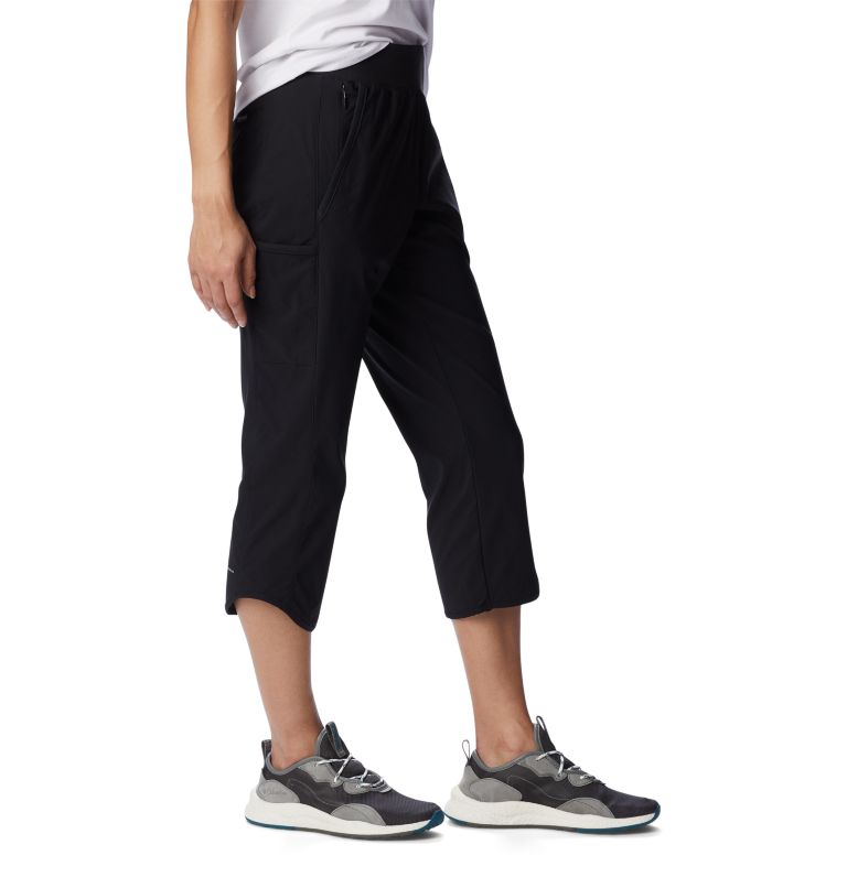 Waterfall Plus Size Woman Sport Knit Capri Pant PSW-6070