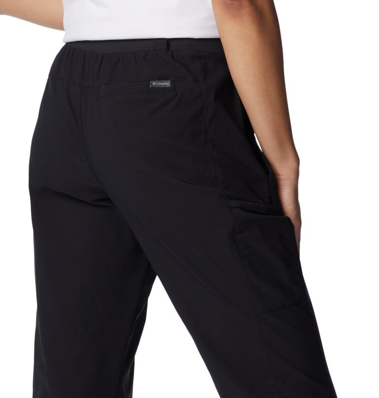 Columbia Womens Omni-Shade Capris Pant, Black, Large