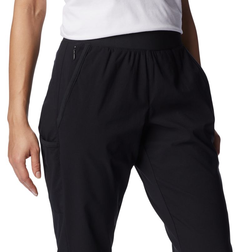 Columbia LESLIE FALLS™ CAPRI - Outdoor trousers - black - Zalando.de