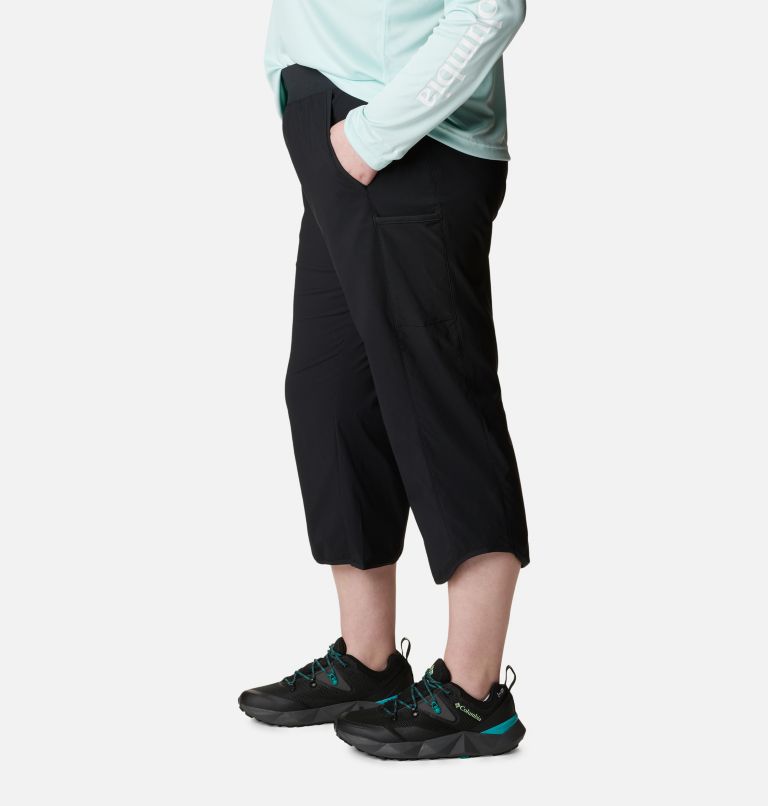 Pantalon capri Leslie Falls Femme - Grandes tailles, Color: Black, image 3