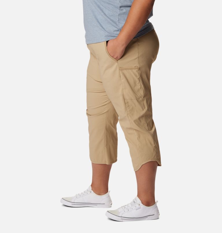 Women's Leslie Falls Capris - Plus Size, Color: Beach, image 3
