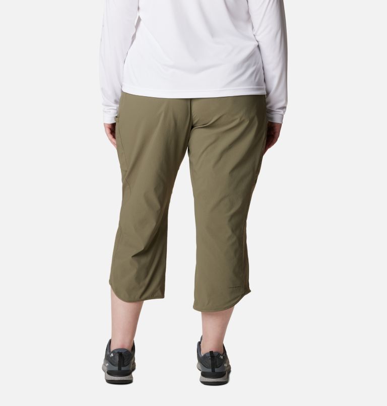 Pantalon capri Leslie Falls Femme - Grandes tailles, Color: Stone Green, image 2