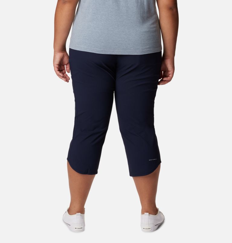 Just My Size Women's Plus Size Pull On 2 Pocket Stretch Capri