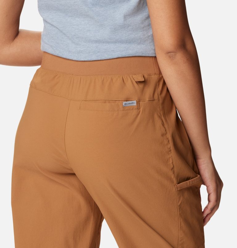 Women's Leslie Falls Joggers, Color: Camel Brown, image 5