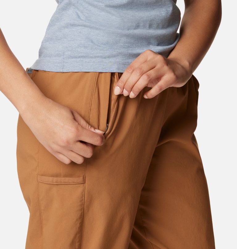 Women's Leslie Falls Joggers, Color: Camel Brown, image 6