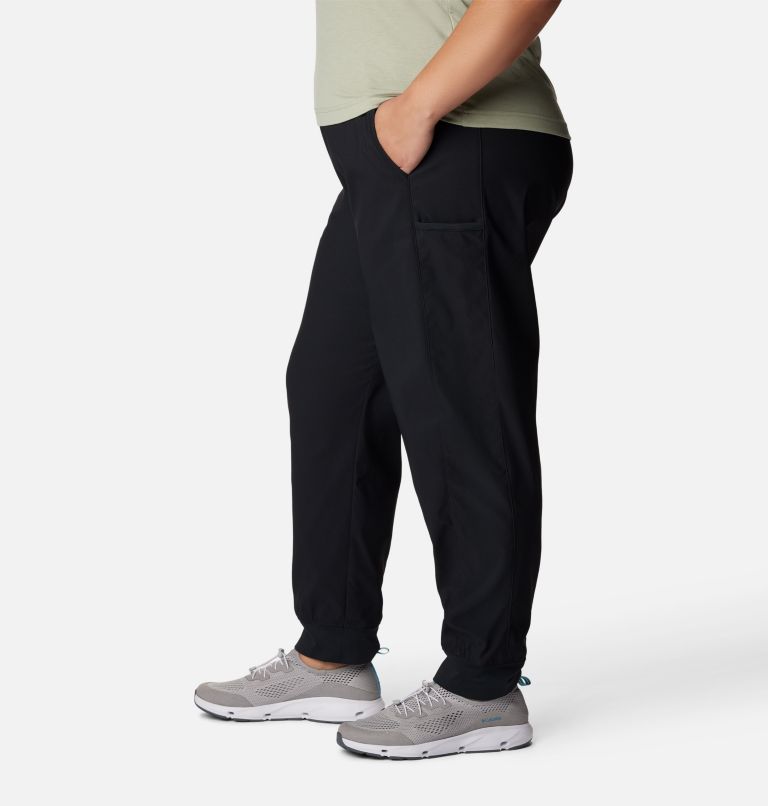 Women's Leslie Falls Joggers - Plus Size, Color: Black, image 3