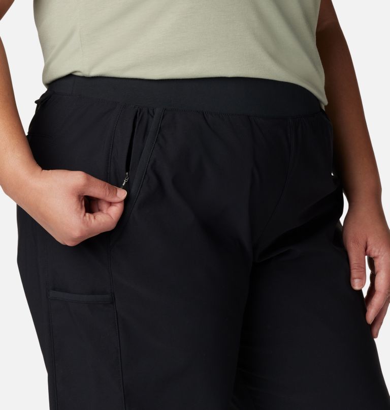Thumbnail: Women's Leslie Falls Joggers - Plus Size, Color: Black, image 6