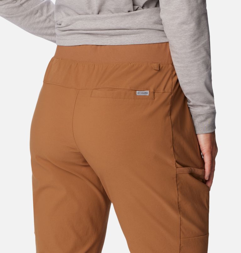 Women's Leslie Falls Pants, Color: Camel Brown, image 5