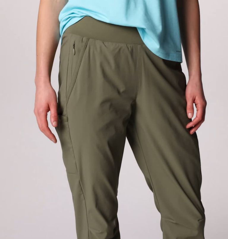Pantalon Leslie Falls Femme, Color: Stone Green