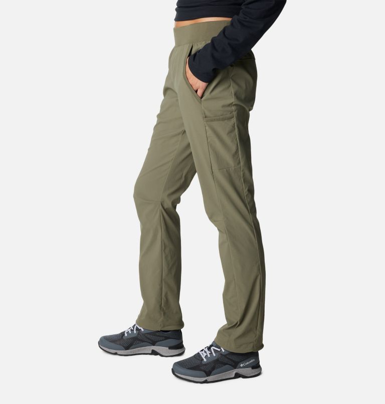 Thumbnail: Women's Leslie Falls Trousers, Color: Stone Green, image 3