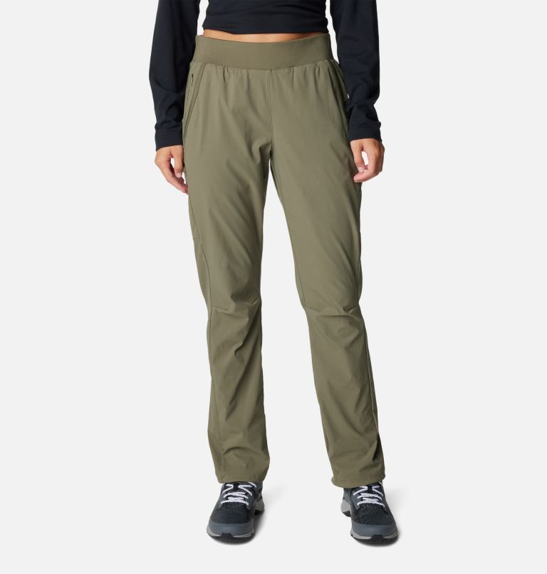 Women's Leslie Falls Trousers, Color: Stone Green, image 1