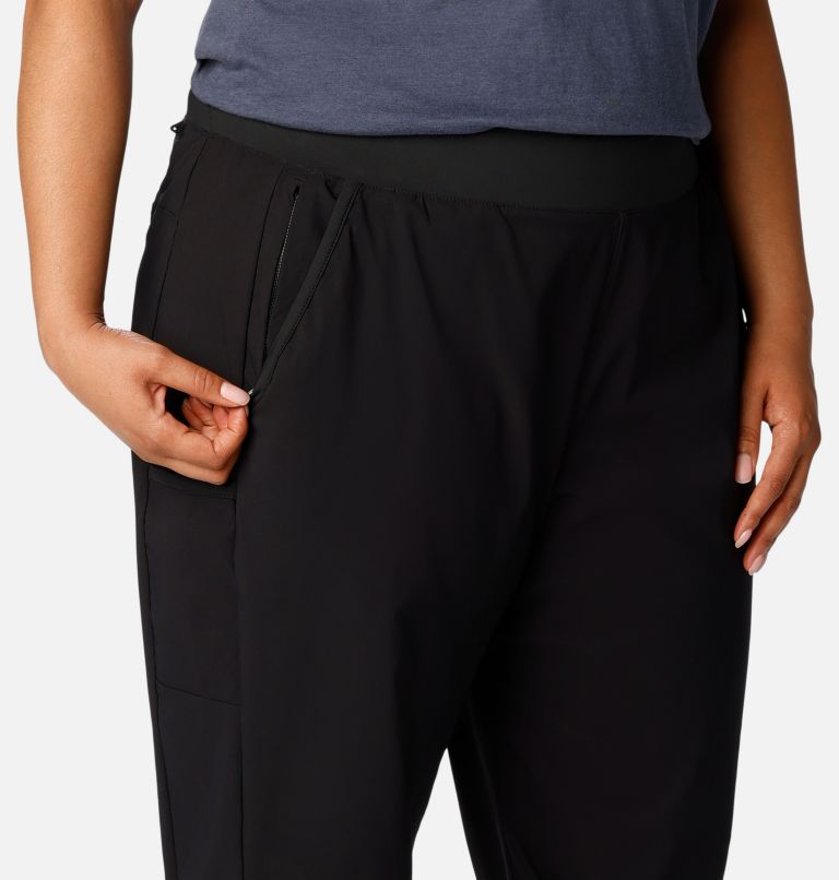 Thumbnail: Pantalon Leslie Falls pour femmes – Grandes tailles, Color: Black, image 6