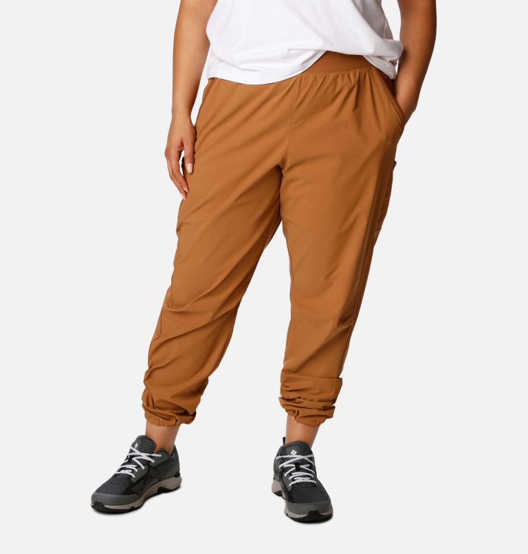 Pantalon Leslie Falls pour femmes – Grandes tailles, Color: Camel Brown, image 8
