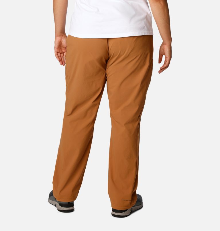 Thumbnail: Pantalon Leslie Falls pour femmes – Grandes tailles, Color: Camel Brown, image 2