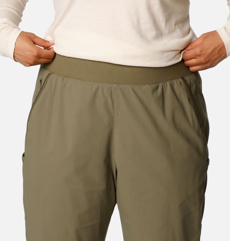 Women's Leslie Falls Pants - Plus Size, Color: Stone Green, image 4