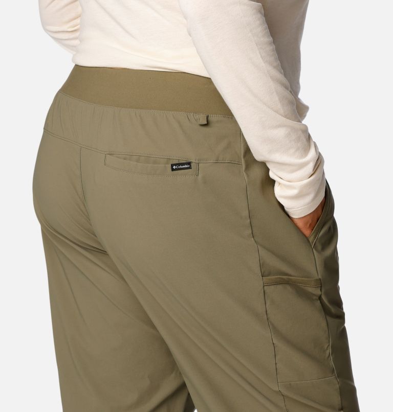 Thumbnail: Pantalon Leslie Falls pour femmes – Grandes tailles, Color: Stone Green, image 5