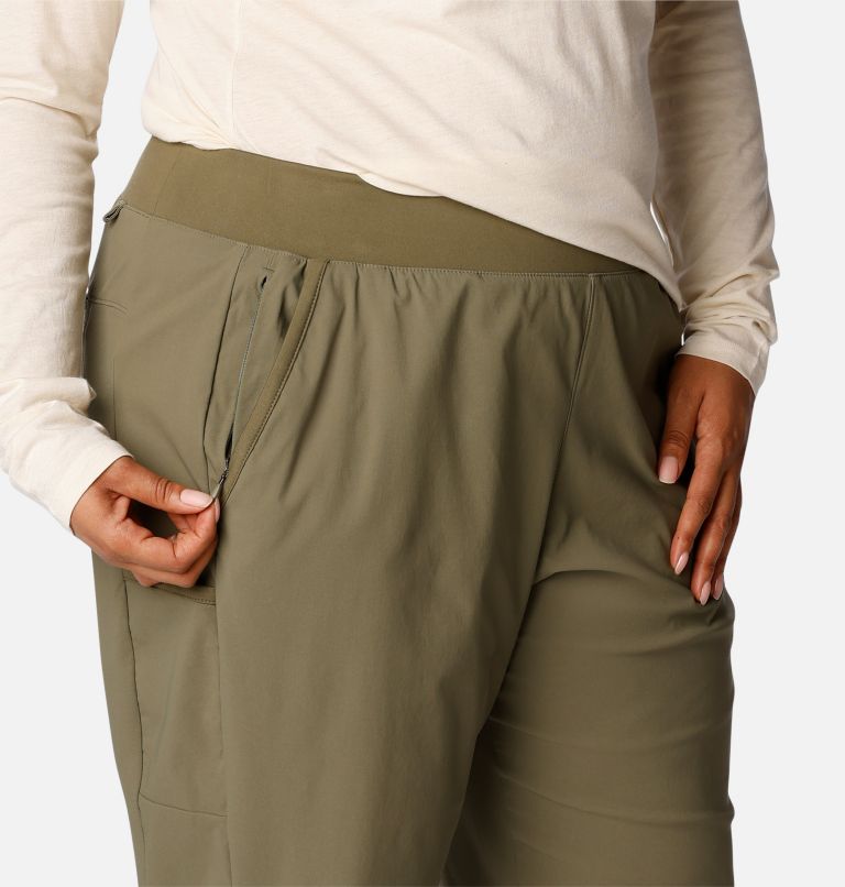Women's Leslie Falls Pants - Plus Size, Color: Stone Green, image 6