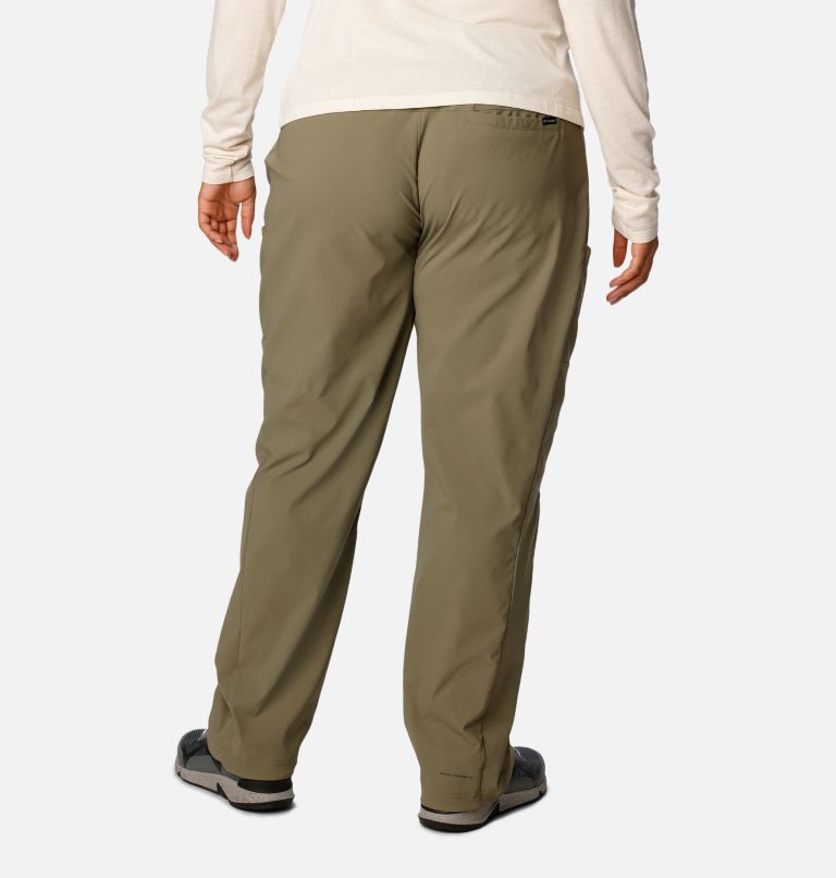 Thumbnail: Women's Leslie Falls Pants - Plus Size, Color: Stone Green, image 2